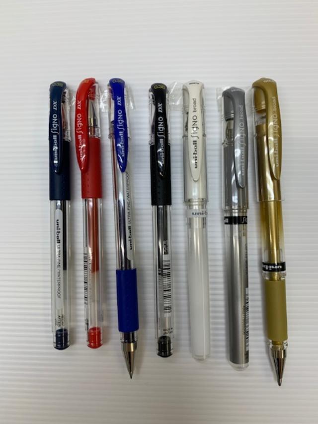 Uni 0.38 & 1.0 Pens