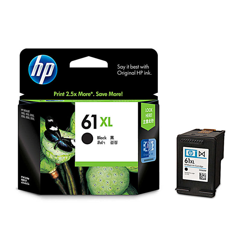 HP 61XL Ink Cartridge Black CH563WA