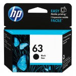 HP 63 Ink Cartridge Black F6U62AA