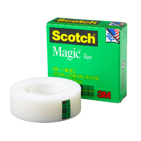 3M 810B Magic Tape 18x36y