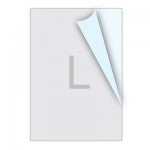 L Shape Clear Holder
