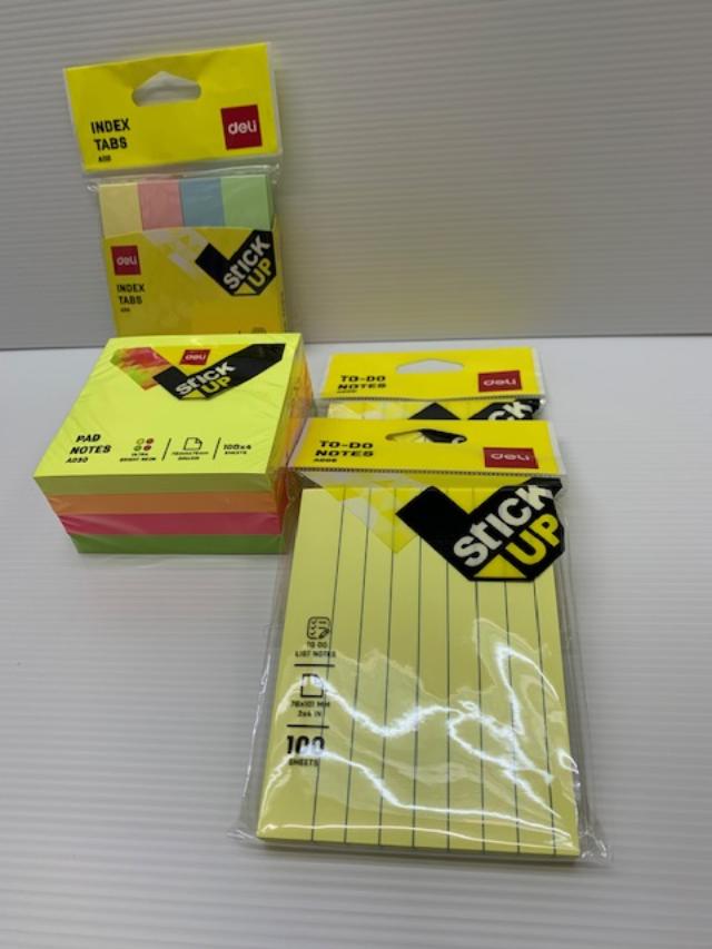 Deli Sticky Note Pad Sets