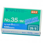 Max 35-1m Staples ( 26/6 )