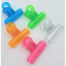 9507 Transparent Plastic Clips