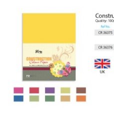 CR36375/6 ARTO CONSTRUCTION COLOR PAPER PACK