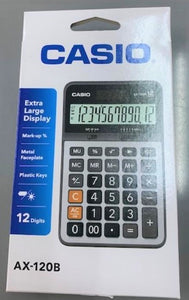 Casio AX - 120B 12 Digit Caculator
