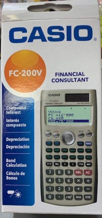 Casio FC - 200V Financial Caculator