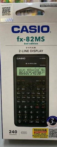 Casio Fx - 82MS Scientific Caculator