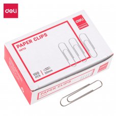 E39713 DELI PAPER CLIPS 50MM