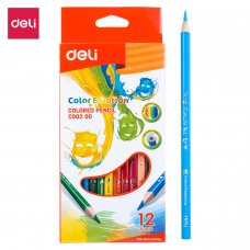 C00200 DELI COLOR PENCILS 12 COLORS