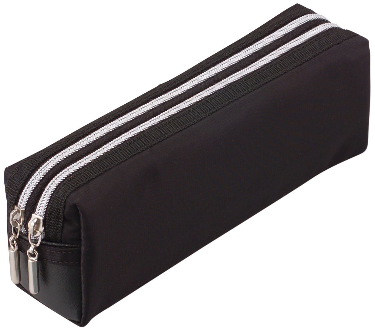 Double fasterner color pen case