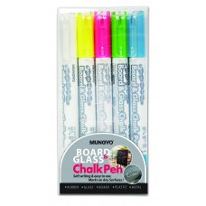 MBG -5P Mungyo Chalk Pen 5pcs Set