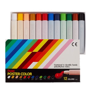 Pentel Poster Colours (12 Colours)