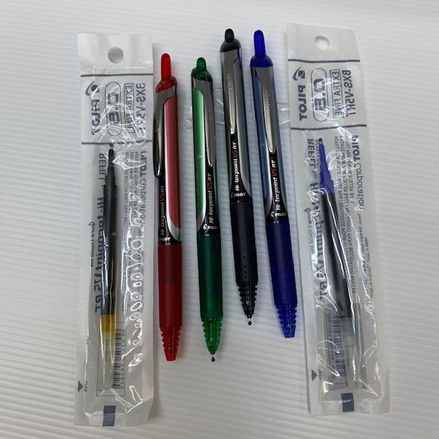 Pilot V5RT Refillable Pens & Refills Set