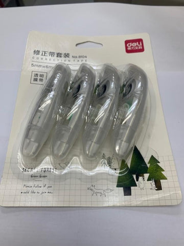 8104 DELI CORRECTION TAPE (1X4)